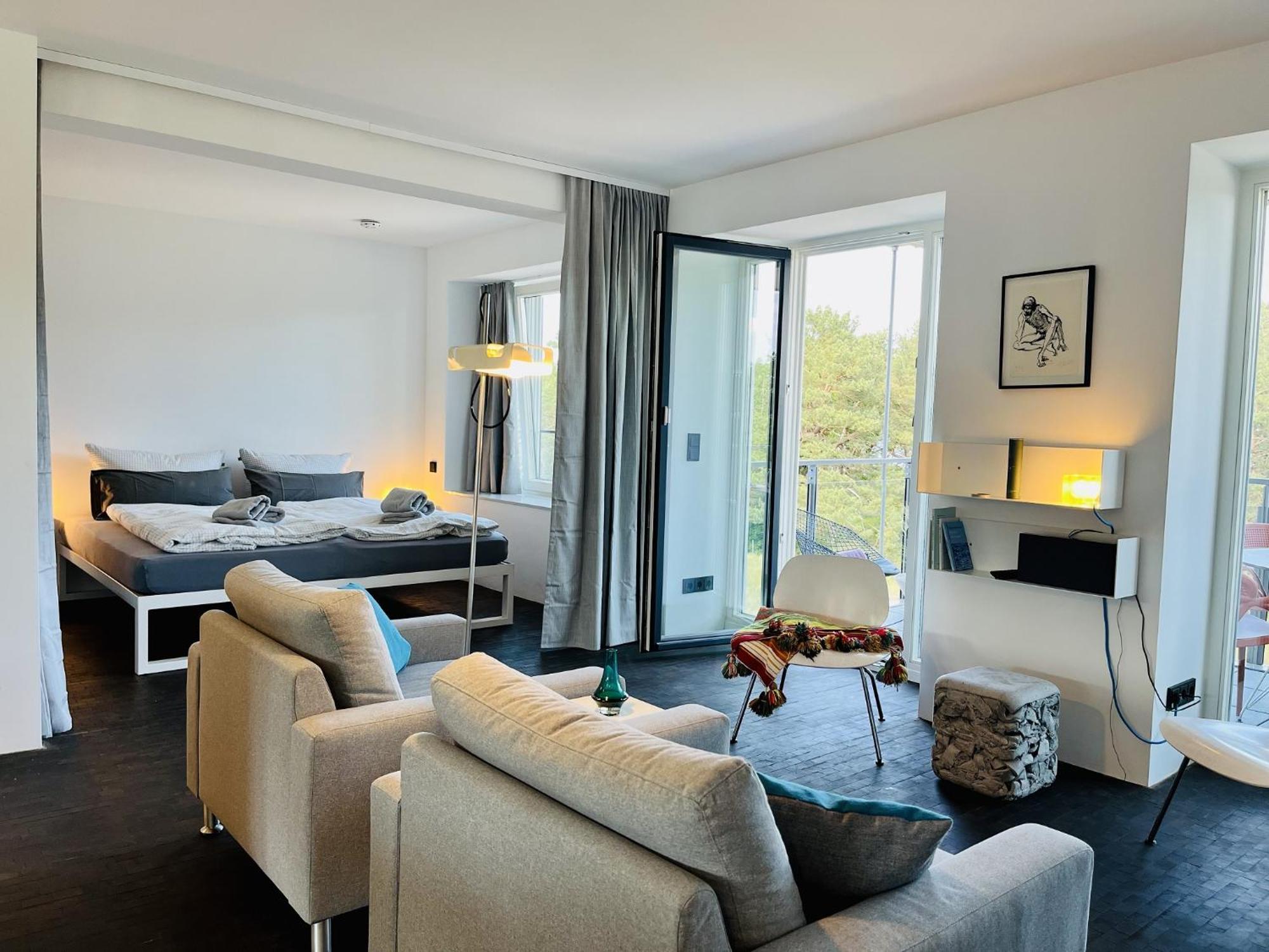 Ferienwohnung Marepineta Im Haus Zudar Prora Остзебад Бинц Экстерьер фото